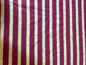 Purple [yarn died stripes]