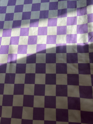 Lilac Checkered [Brushed Poly]