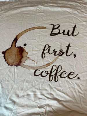 But first coffee [Cotton Lycra] panel