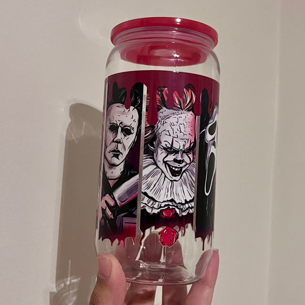 Scare crew [16 oz] plastic can cup