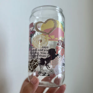 Country girl [16 oz] plastic can cup