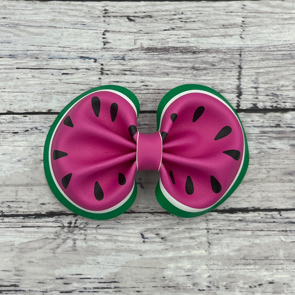 Watermelon [medium] vegan leather